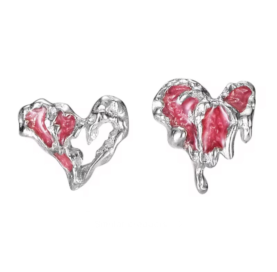 Queen of Hearts Stud Earrings