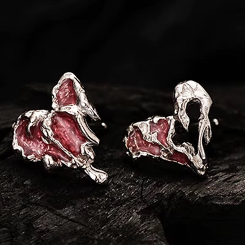 Queen of Hearts Stud Earrings