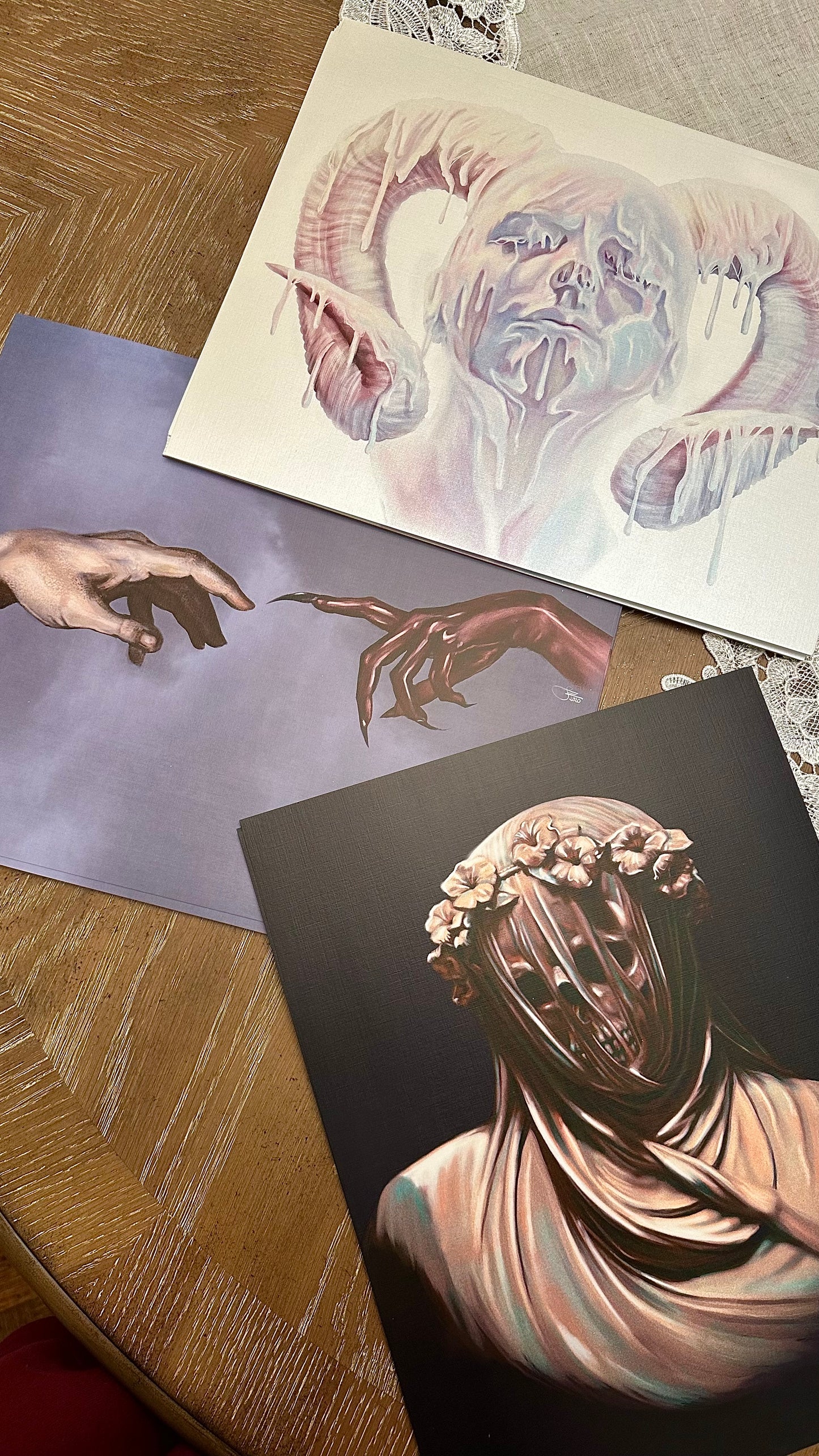 The Fall of Adam Art Print