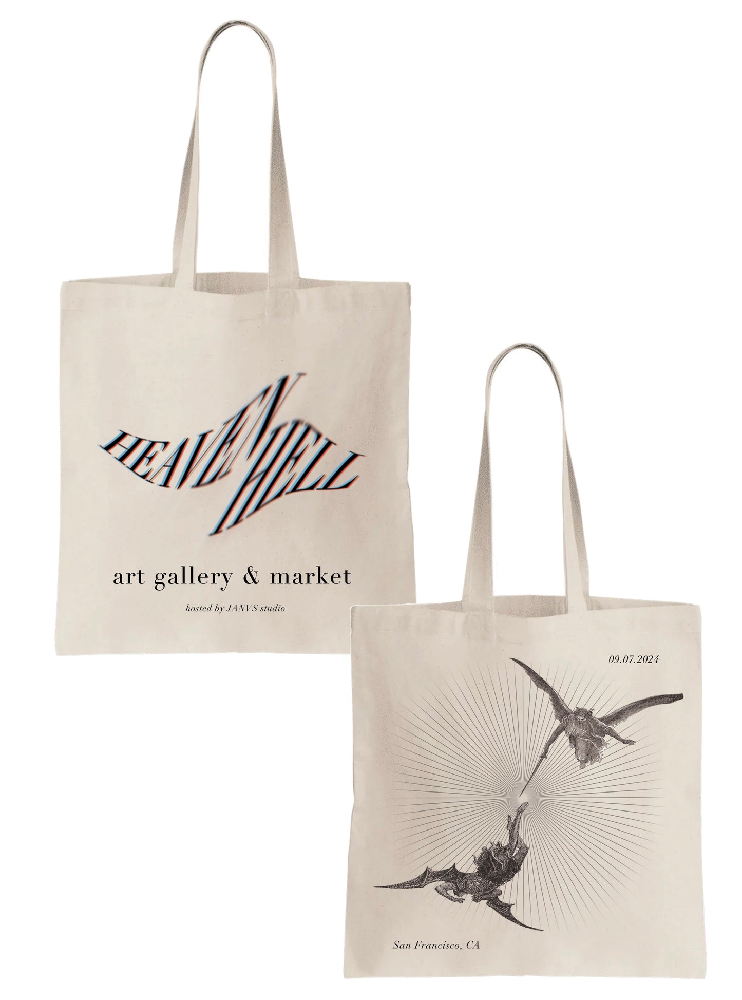 Heaven/Hell Tote Bag